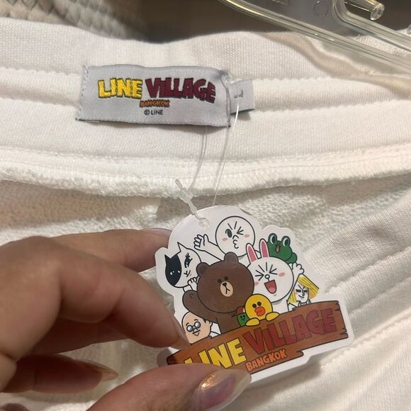 NWT Line Village sweat pants with draw string - Picture 2 of 4